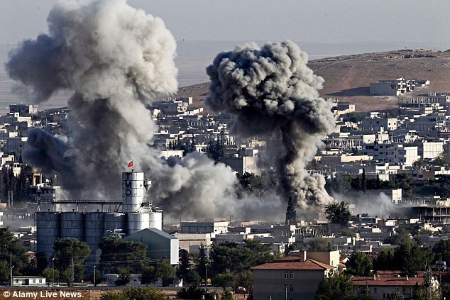 IS increases its troops in Kobane - ảnh 1